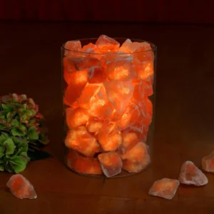 Wagner Life Flamme en cristal de sel dans un verre^ Lampes Décoratives