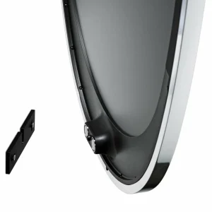 FLOS La Plus Belle miroir mural LED, doré brossé^ Meubles & Aménagements