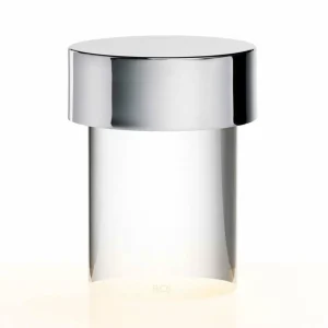 FLOS lampe de table LED rechargeable Last Order, lisse, gris acier, IP55^ Lampes Décoratives