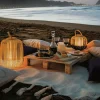 Forestier Take A Way XS lampe déco, IP66, noire^ Lampes Décoratives