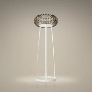 Foscarini Caboche Plus MyLight lampe sur pied LED 178 cm fumé^ Lampadaires Connectés