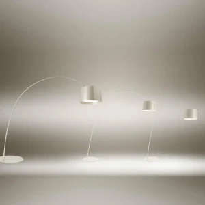 Foscarini Twiggy Elle MyLight lampadaire CCT grège^ Lampadaires Connectés