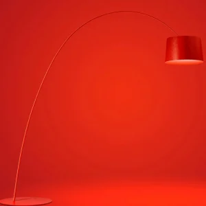 Foscarini Twiggy MyLight lampadaire LED CCT rouge^ Lampadaires Connectés