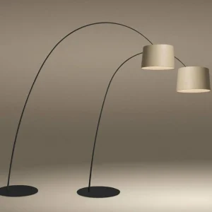 Foscarini Twiggy Wood MyLight lampadaire CCT noir^ Lampadaires Connectés