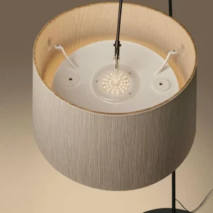 Foscarini Twiggy Wood MyLight lampadaire CCT noir^ Lampadaires Connectés