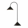FRANDSEN lampe de table LED Grasp, noir, hauteur 47 cm, métal^ Lampes Décoratives