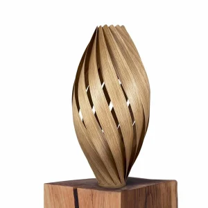 Gofurnit Ardere lampe à poser, chêne, haut 60 cm^ Luminaires Durables
