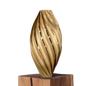 Gofurnit Ardere lampe à poser, frêne, haut 60 cm^ Luminaires Durables