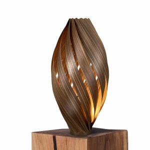 Gofurnit Ardere lampe à poser, noisetier, h 60 cm^ Luminaires Durables
