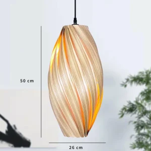 Gofurnit Ardere suspension, frêne, hauteur 50 cm^ Luminaires Durables