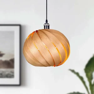 Gofurnit Mela suspension, cerisier, Ø 35 cm^ Luminaires Durables