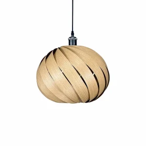 Gofurnit Mela suspension, chêne, Ø 35 cm^ Luminaires Durables