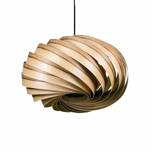 Gofurnit Quiescenta suspension, frêne, Ø 45 cm^ Luminaires Durables