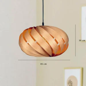 Gofurnit Serentia suspension, cerisier, Ø 45 cm^ Luminaires Durables