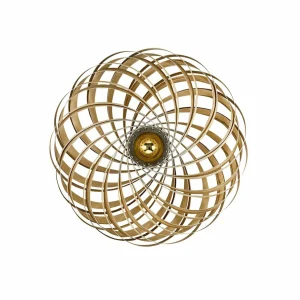 Gofurnit Veneria applique, frêne, Ø 60 cm^ Luminaires Durables
