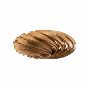 Gofurnit Veneria plafonnier, frêne, Ø 60 cm^ Luminaires Durables