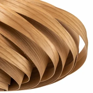 Gofurnit Veneria plafonnier, frêne, Ø 60 cm^ Luminaires Durables
