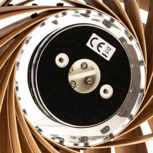 Gofurnit Veneria plafonnier, frêne, Ø 50 cm^ Luminaires Durables