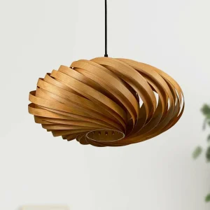 Gofurnit Veneria suspension, merisier, Ø 50 cm^ Luminaires Durables