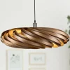 Gofurnit Veneria suspension, noisetier, Ø 70 cm^ Luminaires Durables