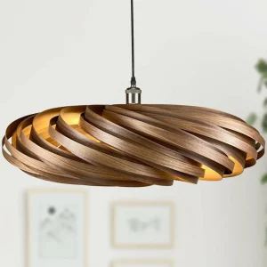 Gofurnit Veneria suspension, noisetier, Ø 70 cm^ Luminaires Durables