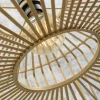 Good & Mojo Bromo Plafonnier en bambou, Ø 60cm^ Luminaires Durables
