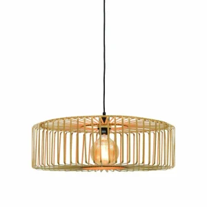 Good & Mojo Bromo Suspension en bambou Ø 60cm^ Luminaires Durables