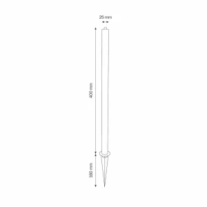 LCD Grand piquet pour spot 5014/5018^ Projecteurs D'Extérieur