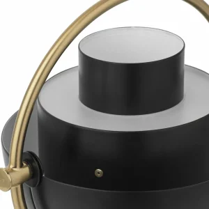 GUBI Lampe à poser rechargeable Multi-Lite hauteur 30 cm laiton/noir^ Lampes Décoratives