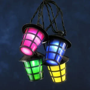 Konstsmide Season Guirlande ext. Lampion 20 lanternes LED colorées^ Lampes Décoratives
