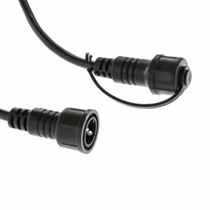 Eko-Light Guirlande Girlanda IP44 noire 15 m sans ampoules^ Lampes Décoratives