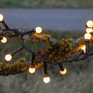 STAR TRADING Guirlande LED Berry Mini à minuterie blanche^ Lampes Décoratives