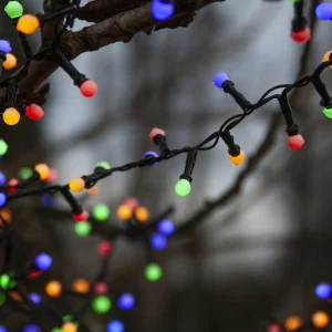 STAR TRADING Guirlande LED Berry Mini à minuterie multicolore^ Lampes Décoratives