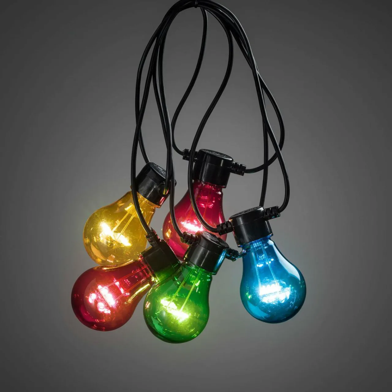 Konstsmide Christmas Guirlande LED Biergarten set de base, multicolore^ Lampes Décoratives