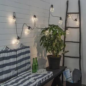 STAR TRADING Guirlande LED Big Circus, Dew Drops, 10 lampes^ Lampes Décoratives