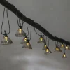 STAR TRADING Guirlande LED Circus Shade avec 12 abat-jour gris^ Lampes Décoratives