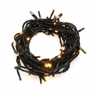Konstsmide Christmas Guirlande LED extérieur x200 noir/ambre^ Lumière De Noël