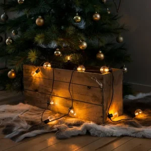 Konstsmide Christmas Guirlande LED filament ambre 10 lampes^ Lampes Décoratives