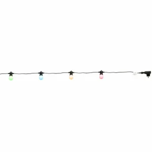 Globo Guirlande LED Nirvana, 20 lampes colorées, IP44^ Lampes Décoratives