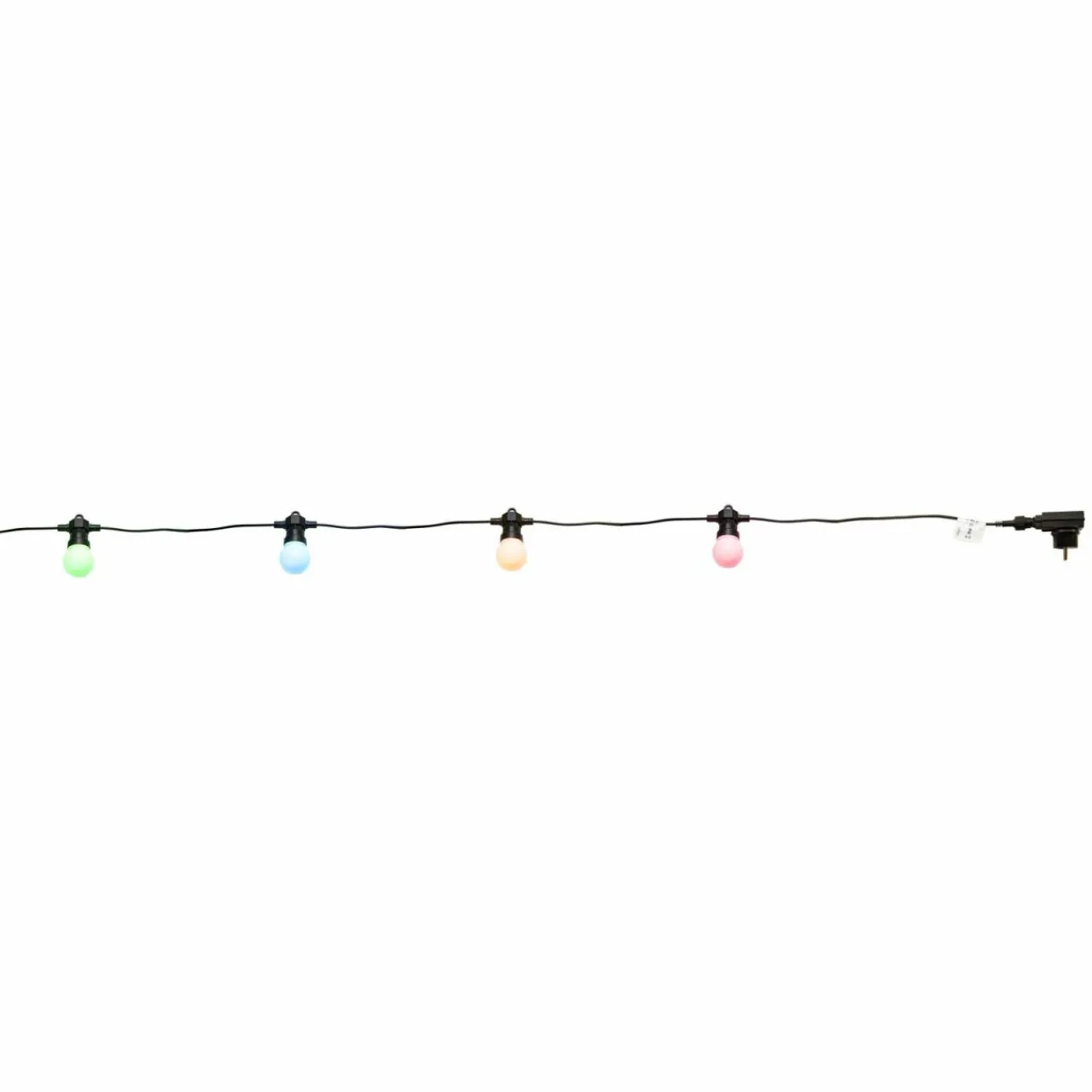 Globo Guirlande LED Nirvana, 20 lampes colorées, IP44^ Lampes Décoratives