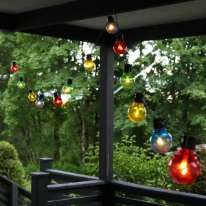 STAR TRADING Guirlande LED Partaj multicolore, 16 ampoules^ Lampes Décoratives