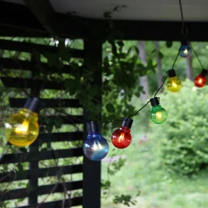 STAR TRADING Guirlande LED Partaj multicolore, 16 ampoules^ Lampes Décoratives