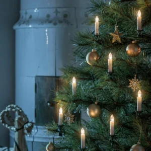Konstsmide Christmas Guirlande LED Topbirnen IP20 ambre à 25 lampes^ Lampes Décoratives