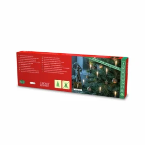 Konstsmide Christmas Guirlande LED Topbirnen IP20 ambre à 16 lampes^ Lampes Décoratives