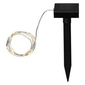 STAR TRADING Guirlande lum. solaire Dew Drop, 250 cm de long^ Lampes Décoratives