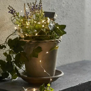 STAR TRADING Guirlande lum. solaire Dew Drop, 250 cm de long^ Lampes Décoratives