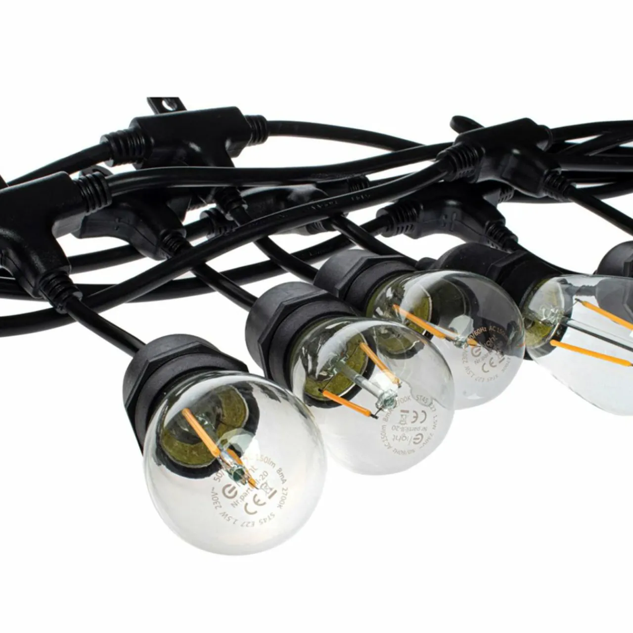 guirlande_lumineuse_extrieure_girlanda_noir_ip__m___lampes_3.webp Eko-Light Guirlande lumineuse extérieure Girlanda, noir, IP44, 10 m, à 10 lampes^ Lampes Décoratives