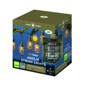 SMART GARDEN Guirlande lumineuse LED Anglia 365, à 10 lampes^ Lampes Décoratives