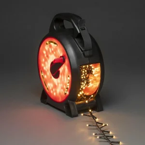Konstsmide Christmas Guirlande lumineuse LED Compact ambre 200 LED 4,38m^ Lumière De Noël
