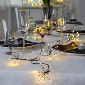 STAR TRADING Guirlande lumineuse LED Dew Drops Flower^ Lampes Décoratives